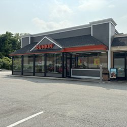 Dunkin' - Exterior - Ayer Dunkin Store on Park Street, Ayer, MA