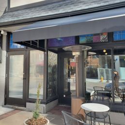 Exterior outside entrance of Ivy Café - Clayton, Missouri Exterior outside entrance of Ivy Café - Clayton, Missouri