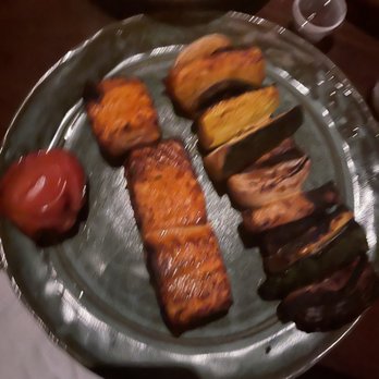 Rumi’s Kitchen - Salmon with veggies - Persian/Iranian Near Me - Washington, DC, District of Columbia