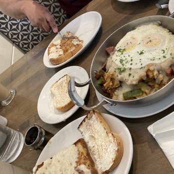 Buttermilk - Three Milks French Toast and Chicken Fried Chicken Skillet - Coffee & Tea Near Me - Naperville, Illinois