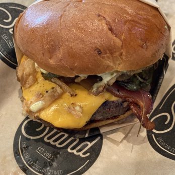 The Stand - American Classics Redefined - Jalapeño Bacon Burger - New American Near Me - Thousand Oaks, California The Stand - American Classics Redefined - Jalapeño Bacon Burger - New American Near Me - Thousand Oaks, California