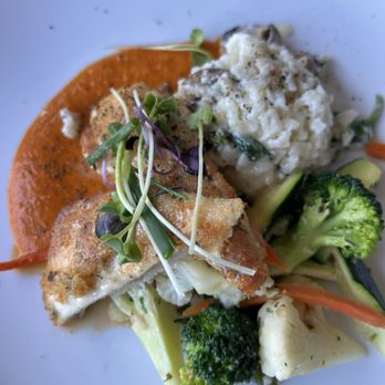 The Fish Hopper - Parmesan Crusted Chicken Breast - Seafood Near Me - Monterey, California