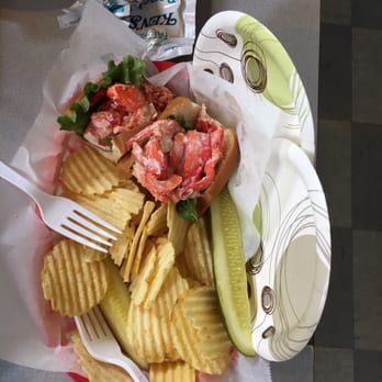 Gilbert's Chowder House - Lobster Roll. Yum! - Seafood Near Me - Portland, Maine Gilbert's Chowder House - Lobster Roll. Yum! - Seafood Near Me - Portland, Maine