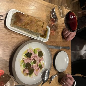 Tavernetta - Focaccia bread, Tonnato - Italian Near Me - Denver, Colorado