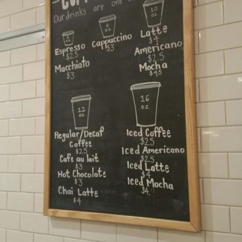 Bread Furst - Coffee menu - Bakeries Near Me - Washington, DC, District of Columbia