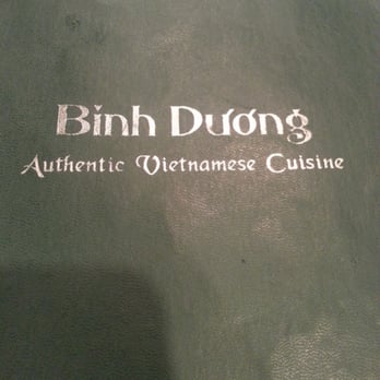 Binh Duong - Front of the menu - Vietnamese Near Me - Bloomfield, New Jersey Binh Duong - Front of the menu - Vietnamese Near Me - Bloomfield, New Jersey