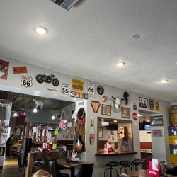 The Bowling Barn & Grill - Restaurant looking into bar