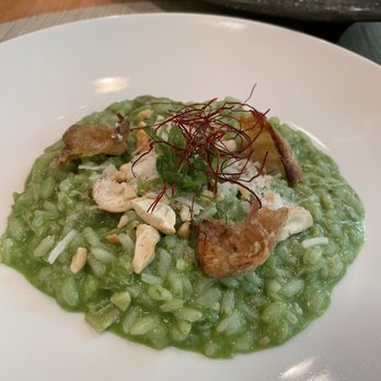 PAI Honolulu - Chicken risotto  with fried chicken skin - New American Near Me - Honolulu, Hawaii