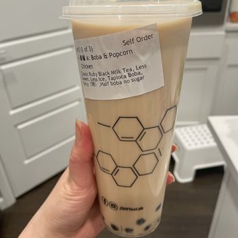 DIY Tea Lab - Newcastle - Milk tea no sugar - Bubble Tea Near Me - Newcastle, Washington