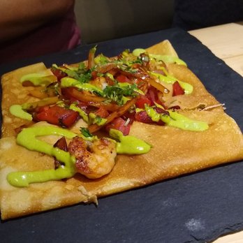 Saffrano Crepes - Cusco with shrimp - Creperies Near Me - Plantation, Florida