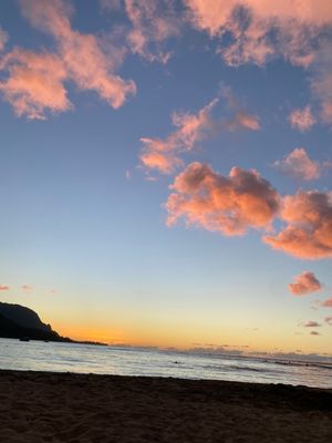 Hanalei Beach by null