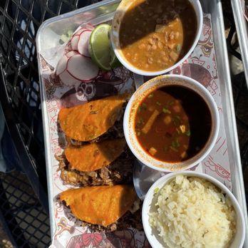 El Taco H - Birria Plate - Tacos Near Me - Denton, Texas