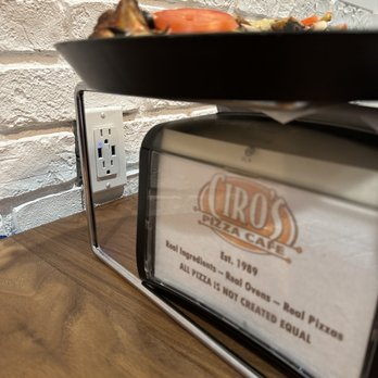 Ciro’s Pizza Cafe - Outlets for charging - Desserts Near Me - Folsom, California