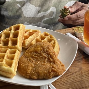 Stewart's Bistro - Chicken and waffles. Half & half tea/lemonade - Coffee & Tea Near Me - Wake Forest, North Carolina Stewart's Bistro - Chicken and waffles. Half & half tea/lemonade - Coffee & Tea Near Me - Wake Forest, North Carolina