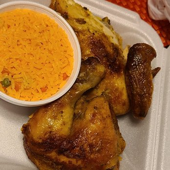 Hello Chicken - Half chicken, white and dark mixed - Colombian Near Me - Charlotte, North Carolina