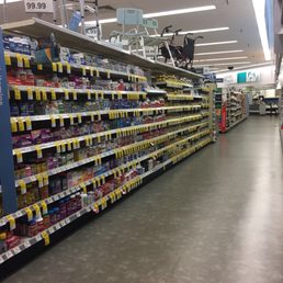 the aisles of a grocery store
