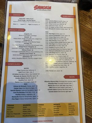 Menu photo 8 Sangria Tapas Restaurant Mahwah, NJ Menu photo 8 Sangria Tapas Restaurant Mahwah, NJ