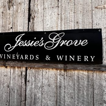Jessie's Grove Winery - Signage - Wineries Near Me - Lodi, California