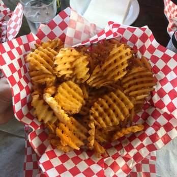 Heavenly Buffaloes - Idaho fries with heavenly buffaloes seasoning - American Near Me - Durham, North Carolina