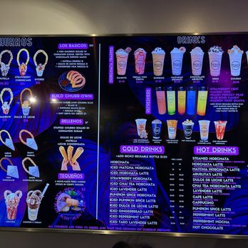 Ricko’s Churro Bar - Menu - Desserts Near Me - Charlotte, North Carolina
