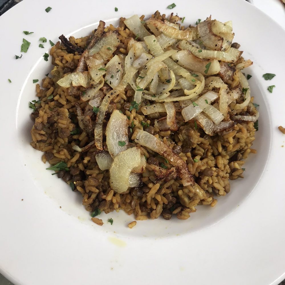 The Guest House Restaurant - Mujaddara - Mediterranean Near Me - Natchez, Mississippi