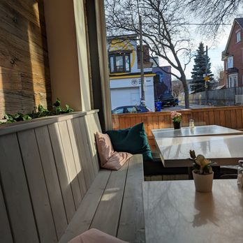 Daily Grind - Interior looking out - Cafes Near Me - Toronto, Ontario Daily Grind - Interior looking out - Cafes Near Me - Toronto, Ontario