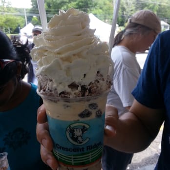 Crescent Ridge Dairy - Large ice cream. Triple scoops and topped with whipped cream. Amazing!!! - Ice Cream & Frozen Yogurt Near Me - Sharon, Massachusetts