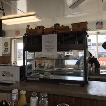 Whistle Stop Cafe - the counter and counter area - Breakfast & Brunch Near Me - Boone, Iowa