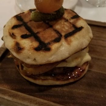 Le Rivage - French onion burger - French Near Me - New York, New York Le Rivage - French onion burger - French Near Me - New York, New York