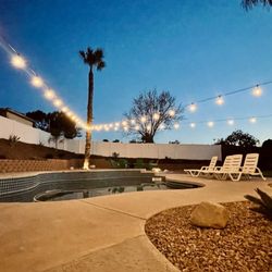 Tim Your Neighbor Handyman - String light installation
