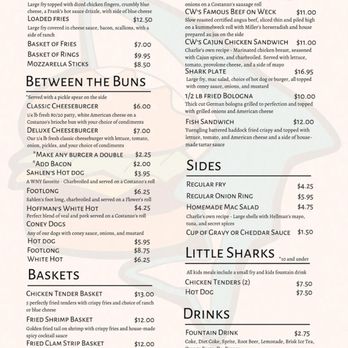 Widewaters Grill - Menu - Burgers Near Me - Lockport, New York