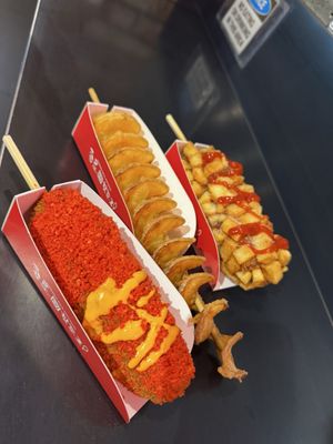 Jongro Rice Hotdog by null