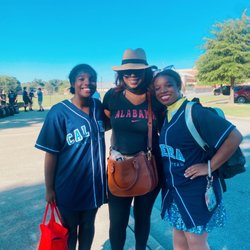 Titan Stadium - After performance- love my nieces.