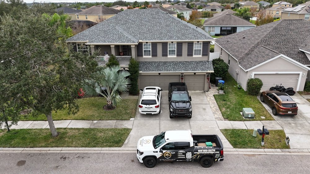 Slide of Steadfast Roofing