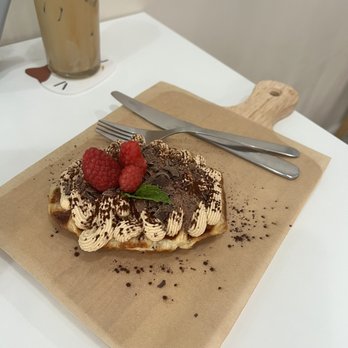 Sweet Talk Cafe - Tiramisu Croffle - Cafes Near Me - Apex, North Carolina Sweet Talk Cafe - Tiramisu Croffle - Cafes Near Me - Apex, North Carolina