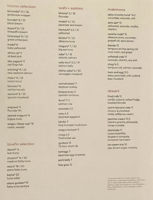 Menu photo 8 Uchi Denver Denver, CO