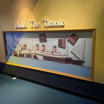 Titanic Museum Attraction - Visual puzzle of titanic breakage - Museums Near Me - Pigeon Forge, Tennessee Titanic Museum Attraction - Visual puzzle of titanic breakage - Museums Near Me - Pigeon Forge, Tennessee