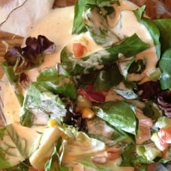 Piggy's Restaurant - This was the salad, make sure you get dressing on side