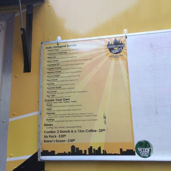Undrgrnd Donuts - Menu du jour! - Donuts Near Me Undrgrnd Donuts - Menu du jour! - Donuts Near Me