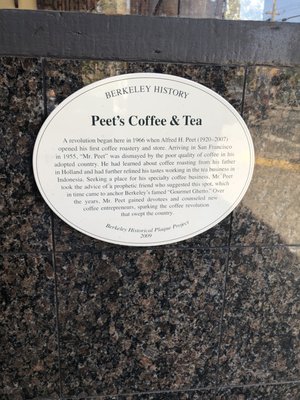 Menu photo 5 Peet's Coffee Berkeley, CA