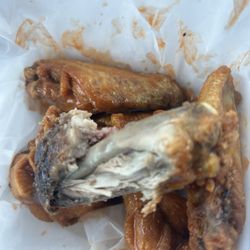 Highway 58 BBQ - Bad chicken wing