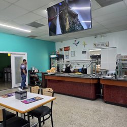 Taqueria Rosita - The cashier counter of the restaurant.