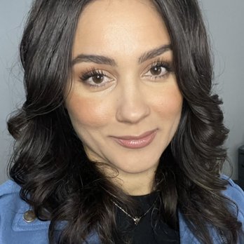 Hair by Olga - Dark beige brown. Long curled hair. - Hair Stylists Near Me - Clovis, California