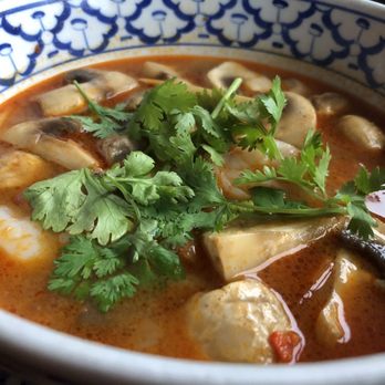 Tasty Thai - Plenty of mushrooms in the yummy soup - Thai Near Me - Oslo, 03 Tasty Thai - Plenty of mushrooms in the yummy soup - Thai Near Me - Oslo, 03