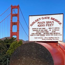 San Francisco Electric Scooter Rentals - GPS Tour loop takes you to the Golden Gate Bridge from Fishermans Wharf