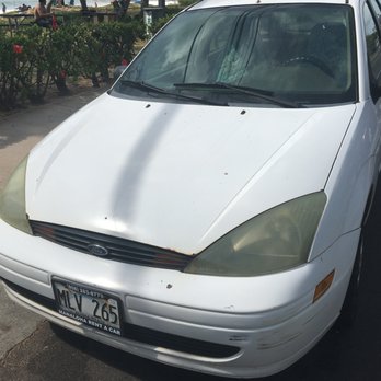Manaloha Rent A Car - Claptrap, my 2004 Ford Escort wagon that got 26.6 mpg - Car Rental Near Me - Wailuku, Hawaii