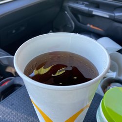 This is how I got a large soda drink.