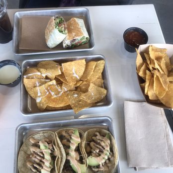 Taco Madre - Mayan Tacos, Steak Burrito, and Chips with Queso. - Tacos Near Me - St. Charles, Illinois