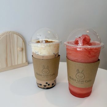 Boba Unit Cafe - Banana Milk Tea & Watermelon Slush - Bubble Tea Near Me - Roseville, California Boba Unit Cafe - Banana Milk Tea & Watermelon Slush - Bubble Tea Near Me - Roseville, California