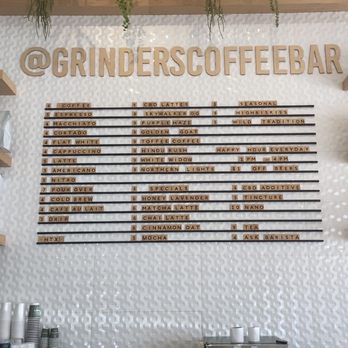 Grinder’s Coffee Bar - Menu - Coffee & Tea Near Me - Houston, Texas Grinder’s Coffee Bar - Menu - Coffee & Tea Near Me - Houston, Texas